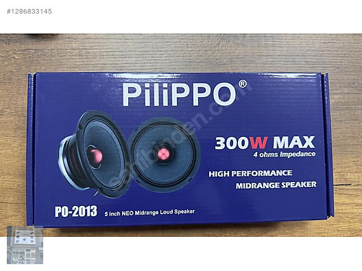 Hoparlör / Midrange / PİLİPPO PO-2013 13 CM NEO MİDRANGE 300 W 150