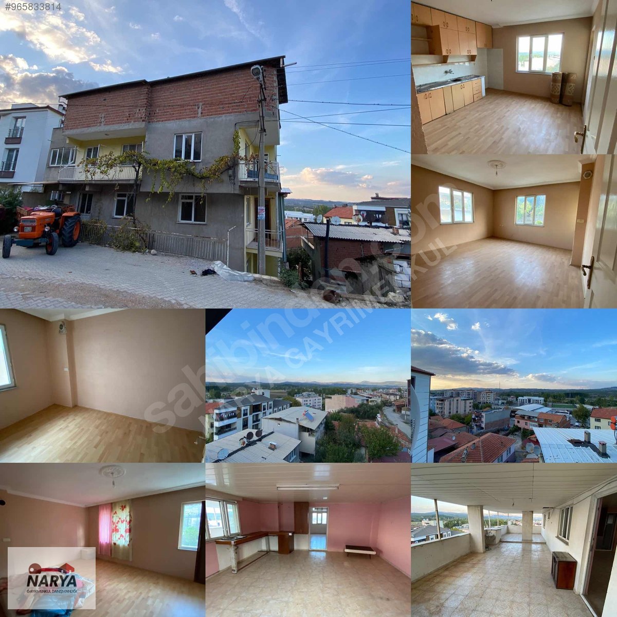 NARYA GYO�DAN TURGUTALP PAZARYERİ ÜSTÜ SATILIK 4 KATLI MÜSTAKİL