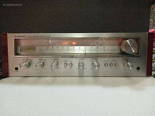 Pioneer / PİONEER SX-550 STEREO RECEIVER AMPLİFİER TAMİRSİZ