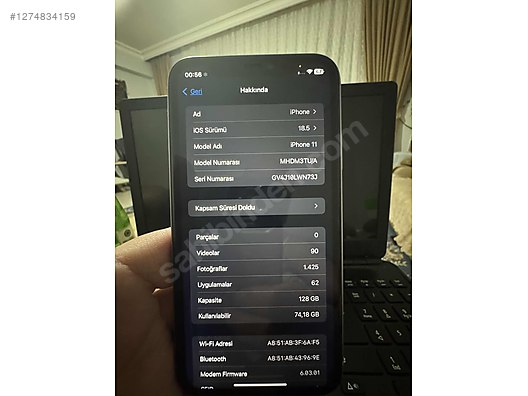 İkinci El ve Sıfır Alışveriş / Cep Telefonu & Aksesuar / Cep Telefonu / Apple / iPhone 11