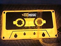 tuborg tabela %100 muzik kaset (BÜYÜK BOY) led tabela ışıklı