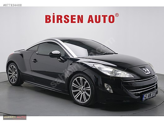 peugeot rcz 1 6 thp yearling birsen auto 2011 rcz siyah 110 000 km de ekstrali otomatik at sahibinden com 877834488