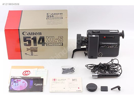CANON 514 XL-S / PROFESYONEL SÜPER 8 MM KAMERA sahibinden.comda
