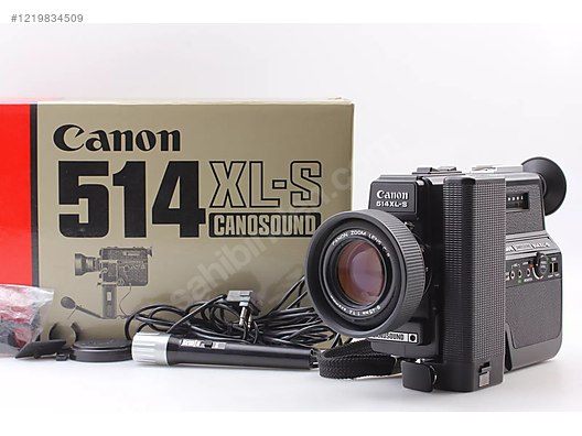 CANON 514 XL-S / PROFESYONEL SÜPER 8 MM KAMERA sahibinden.comda