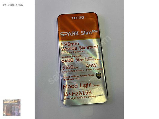 Used & Brand New Items / Cell Phones & Accessories / Cell Phones / Tecno / Spark Slim 5G