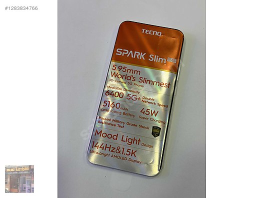 Used & Brand New Items / Cell Phones & Accessories / Cell Phones / Tecno / Spark Slim 5G