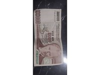 eski 100 bin kagıt para