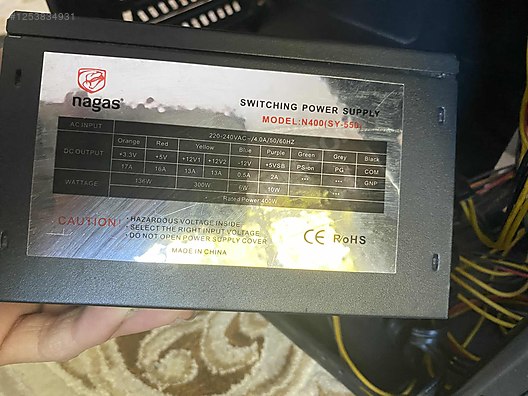 İkinci El ve Sıfır Alışveriş / Bilgisayar / Masaüstü / Donanım / Güç Kaynağı