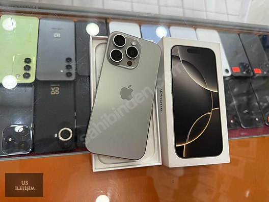 Resim Apple iPhone 16 Pro İkinci El TR | 128 GB | Natürel Titanyum İkinci El US İLETİŞİMDEN 16 PRO 128GB NATURAL 12AY GARANTİLİ HATASIZ