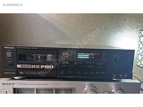 TECHNİCS CASSETTE DECK RS-B605 on sahibinden.com - 1260835312