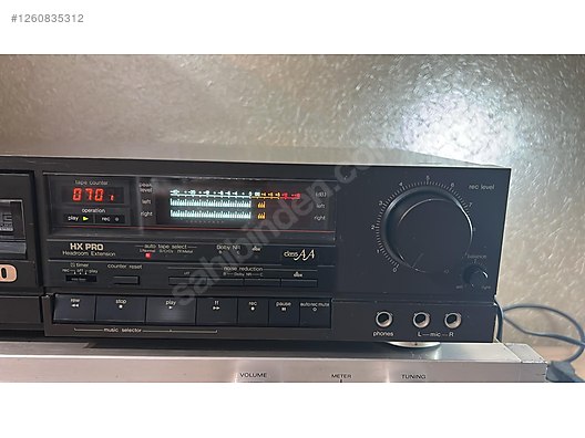 TECHNİCS CASSETTE DECK RS-B605 sahibinden.comda - 1260835312