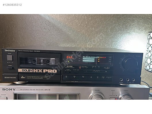 TECHNİCS CASSETTE DECK RS-B605 sahibinden.comda - 1260835312