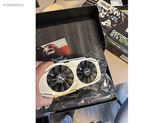 ASUS GEFORCE GTX 1070 - DUAL - OC 8 GB sahibinden.comda - 1293835372