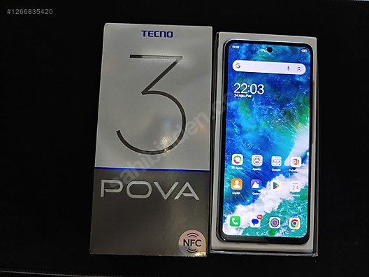İkinci El ve Sıfır Alışveriş / Cep Telefonu & Aksesuar / Cep Telefonu / Tecno / Pova 3