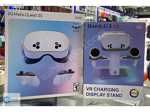 Meta Quest 3S 256 GB - Şarj Standı - Takas - ÜCRETSİZ KURYE
