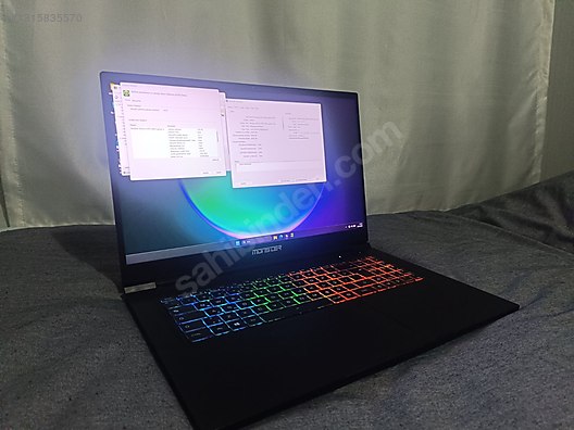 Monster / RTX3060 130 Watt İ7 11800H 17,3