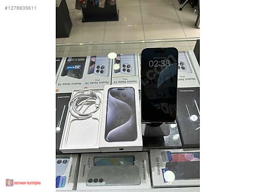 Resim Apple iPhone 15 Pro İkinci El TR | 512 GB | Beyaz 