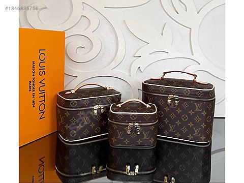 Louis Vuitton Nice Triple Set Bag İthal Ürün - Louis Vuitton