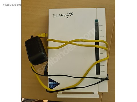 ZTE ZXHN H3600 Türk Telekom Fiber Wifi6 Modem sahibinden.comda