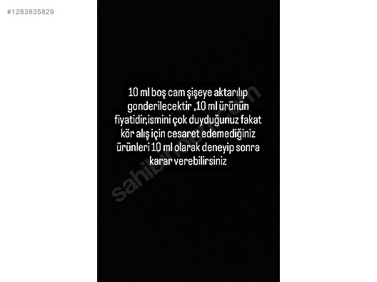 İkinci El ve Sıfır Alışveriş / Kişisel Bakım & Kozmetik / Parfüm / Erkek