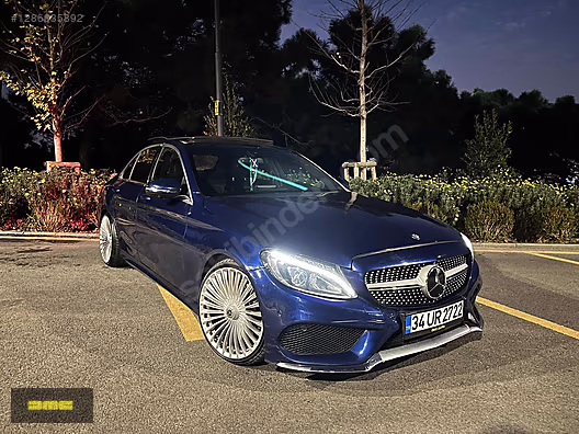 2016 MERCEDES-BENZ C200d AMG - 7G-Tronic - NİGHT BLUE - #1286835892