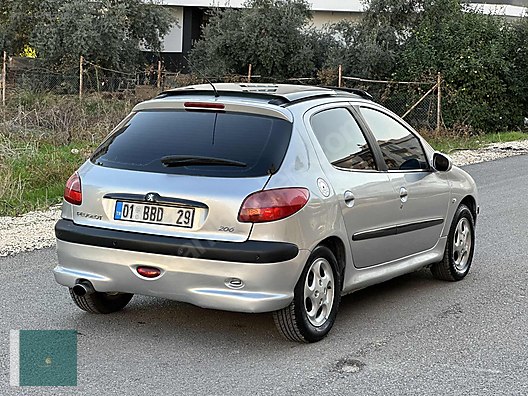 Peugeot / 206 / 1.6 / XT / CAM TAVANLI FULL BAKIMLI at  -  1144835981