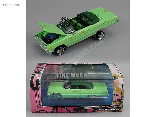 FINE WORKS 64 Green Chevrolet IMPALA *LOWRIDER* on sahibinden.com