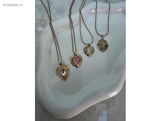 Kadın Çelik Kolye Modelleri