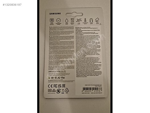 Samsung 128Gb Hafıza Kartı 160MB on sahibinden.com - 1320836197