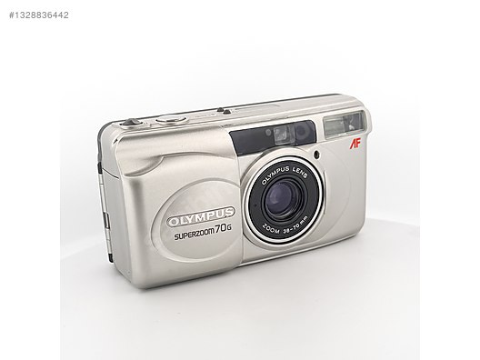35 mm Film Cameras / Olympus / Olympus SUPERZOOM 70G sıfır on