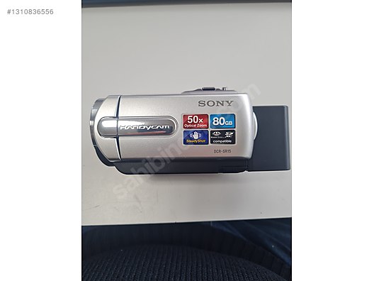 Sony Handycam DCR-SR15E harrdiskli kamera sahibinden.comda