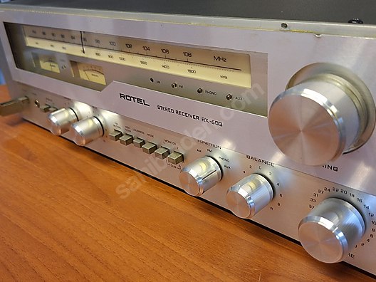 Rotel Entegre Amfi - ROTEL RX 603 RECEİVER