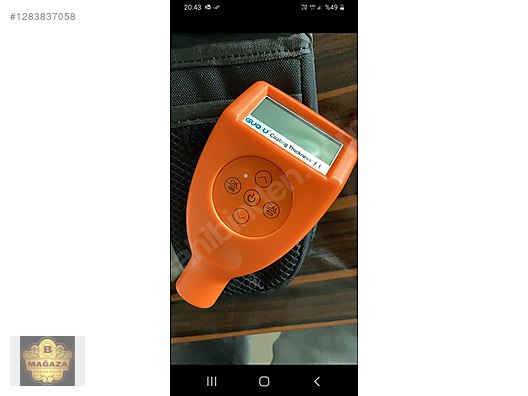 İkinci El ve Sıfır Alışveriş / Teknik Elektronik / Test & Ölçüm Cihazı / Boya Kalınlık Ölçer