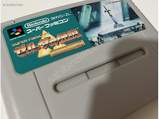 Nintendo Zelda A Link To The Past Super Famicom on sahibinden.com