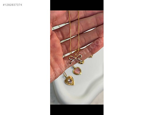 Kadın Çelik Kolye Modelleri