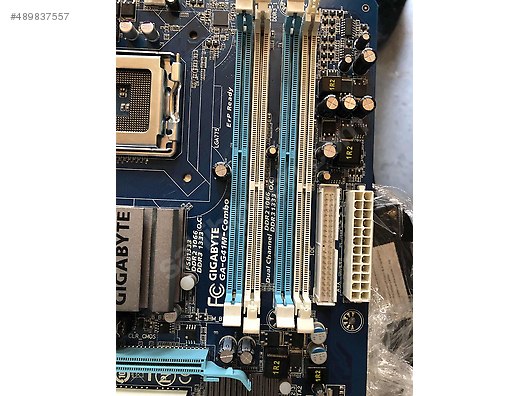 Gigabyte GA-G41M-combo lga775 ddr2-ddr3 anakart xeon on sahibinden