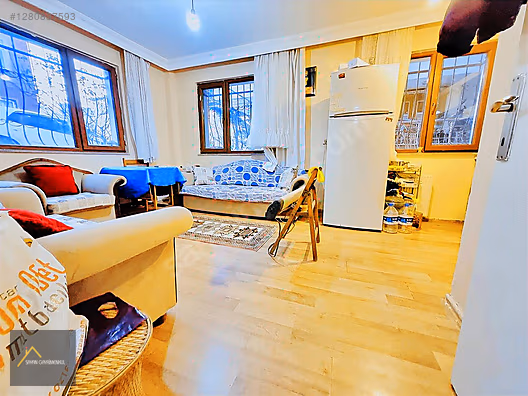 ÇAKMAK İKBAL CADD 4 DAKİKADA ÖNCEPHE İSKANLI SATILIK 2+1 BAHÇE #1280837593