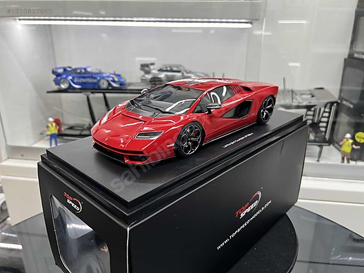 ミニカー Top Speed 1/18 Lamborghini Countach TopSpeed Diecast Model 1:18 Lamborghini Araba - 1310837665