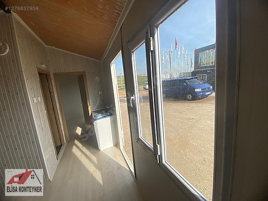 3x7 21 m'2 ''BEŞİK ÇATILI'' iki ODA WC DUŞ MUTFAK FUL KONTEYNER - Sanayi Makineleri ve endüstri ekipmanları sahibinden.com'da