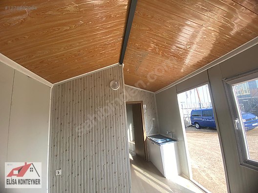 3x7 21 m'2 ''BEŞİK ÇATILI'' iki ODA WC DUŞ MUTFAK FUL KONTEYNER - Sanayi Makineleri ve endüstri ekipmanları sahibinden.com'da