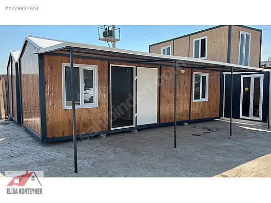 3x7 21 m'2 ''BEŞİK ÇATILI'' iki ODA WC DUŞ MUTFAK FUL KONTEYNER - Sanayi Makineleri ve endüstri ekipmanları sahibinden.com'da