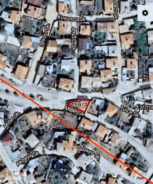 KONYA AKÖREN DE 211 M2 MÜSTAKİL TAPULU EV VE ARSASI Satılık Arsa