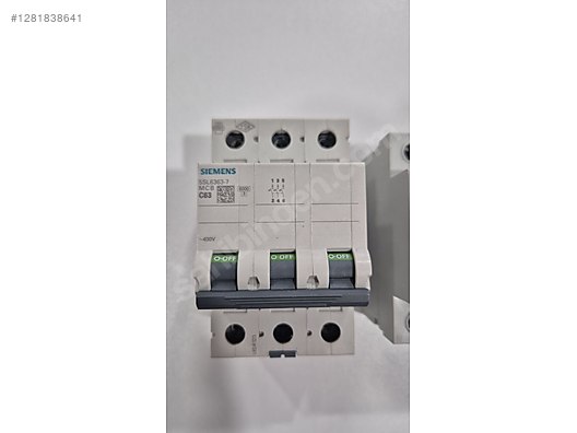 1 Ad.Siemens 3 Fazli 63 Amper Sigorta 1 Ad Schneider Kaçak Akım - Sigorta ve Yapı Malzemeleri sahibinden.com'da