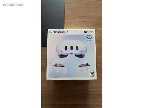 meta quest 3 512gb Yurtdışından aldım. Sıfır açılmamış kutudur
