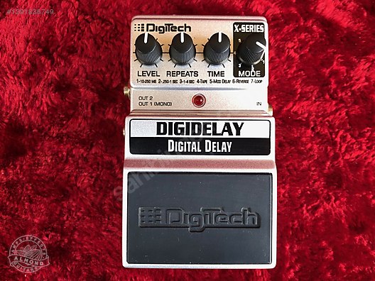 Digitech XDDV DigiDelay Pedal - Efekt Pedalı ve Diğer Enstrüman