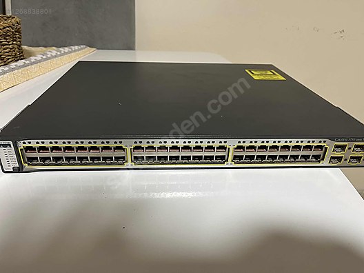 Cisco catalyst 3750 serisi 48port poe yönetilebilir swıtch