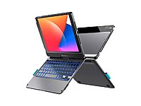 Wiwu Waltz 360° Döner Işıklı Kablosuz Klavye iPad 9/8/7th Gen.