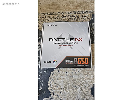 Masaüstü Bilgisayar - Anakart COLORFUL B650M-WHITE WİFİ V15 Anakart Anakart