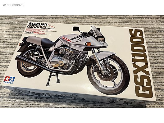 1/6 Suzuki GSX1100S Katana Plastik Motosiklet Maketi - Plastik
