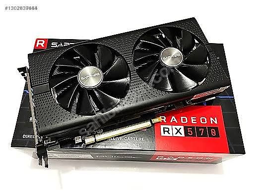 PCパーツ RX570-4GB Sapphire RX 570 4GB - Kusursuz Temizlikte - Tamir Görmemiş GDDR5